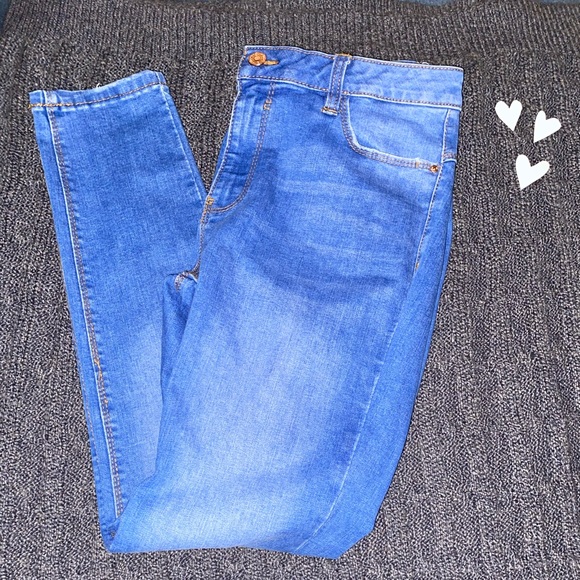 Denim Co Denim - PRIMARK High Rise Dark Blue Denim Skinny Jeans